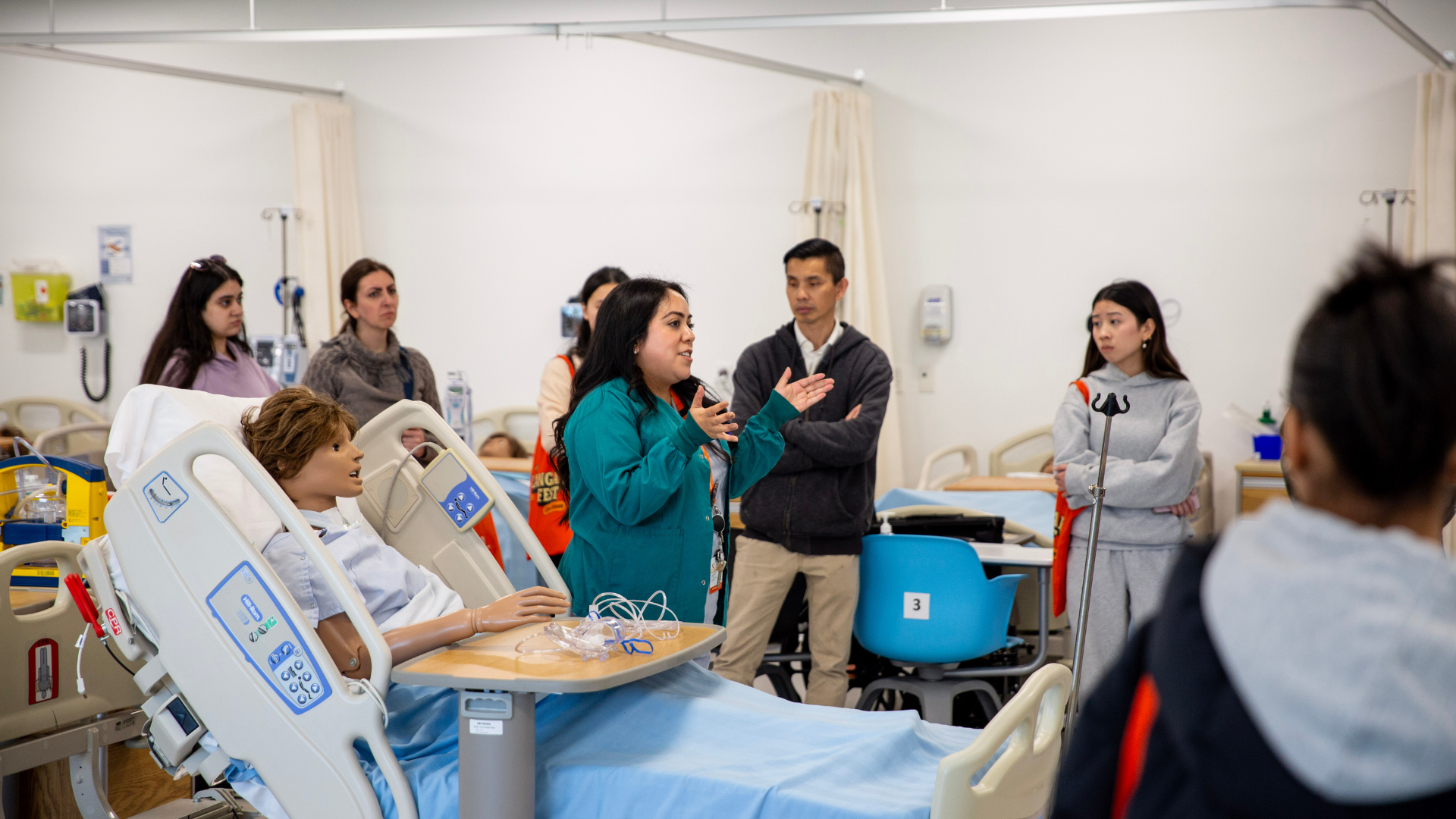 Langara Nursing Lab Demonstration