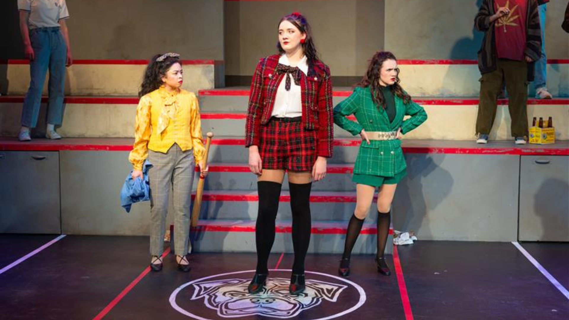 A performance of Heathers: The Musical by Studio 58 at Langara College.