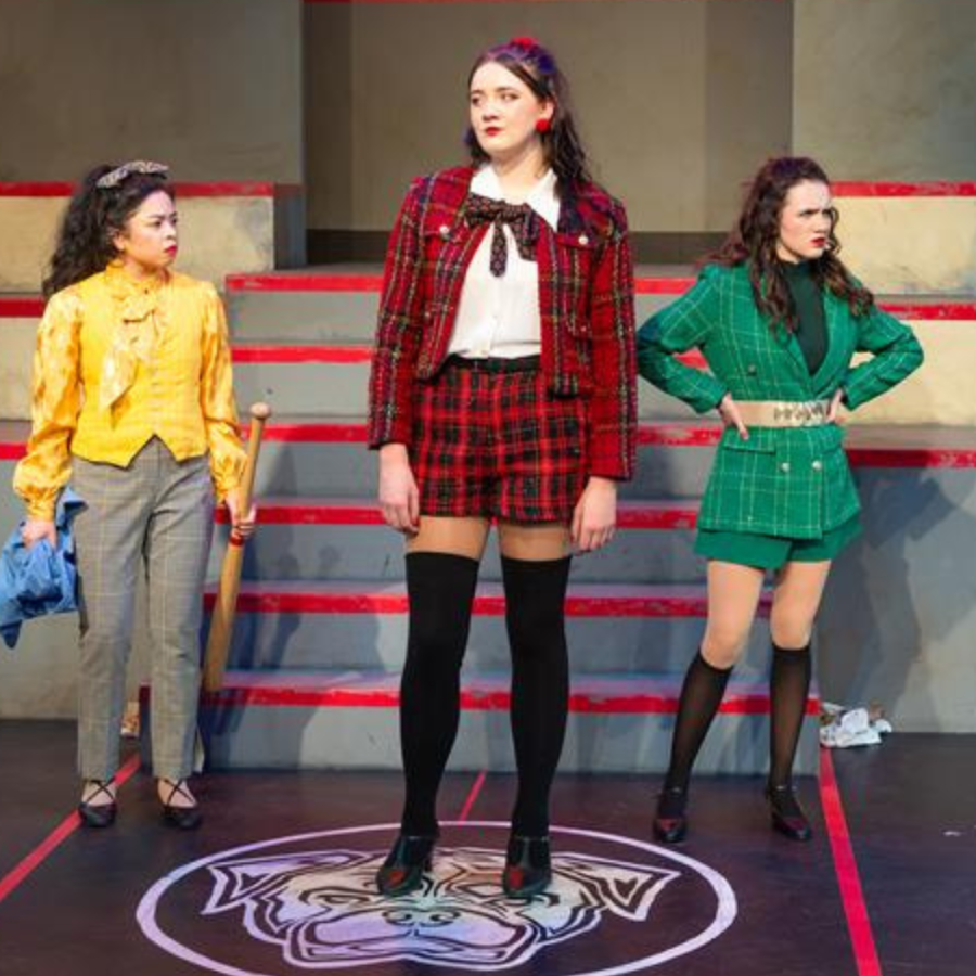 A performance of Heathers: The Musical by Studio 58 at Langara College.