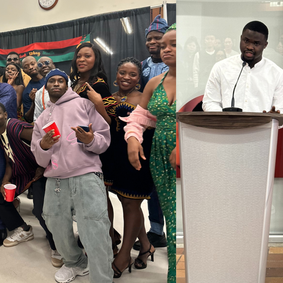 Langara Black Student Union members.
