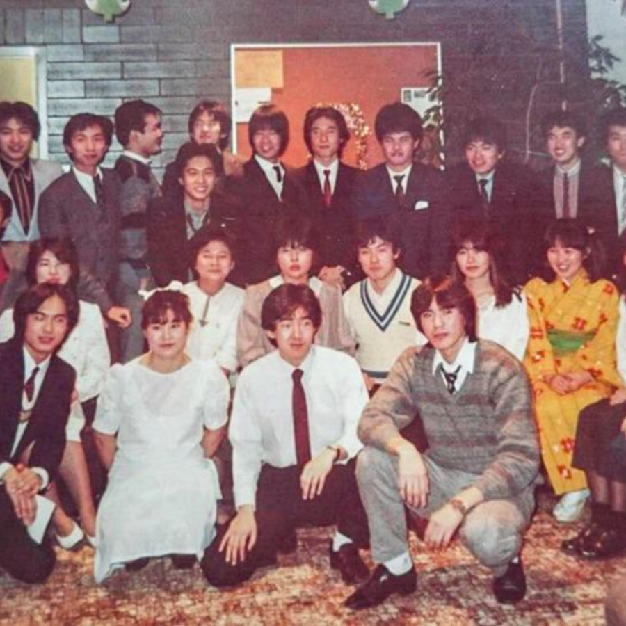 Takudai University's 1984 exchange cohort.