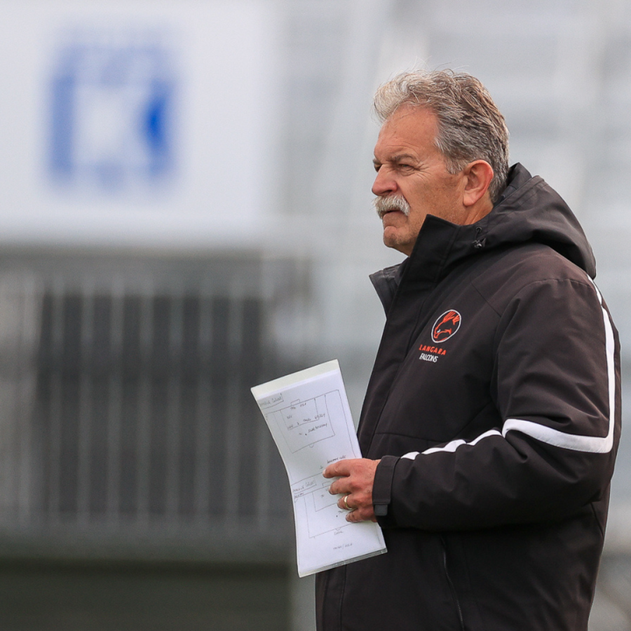 Langara Falcons soccer coach Marc Rizzardo.