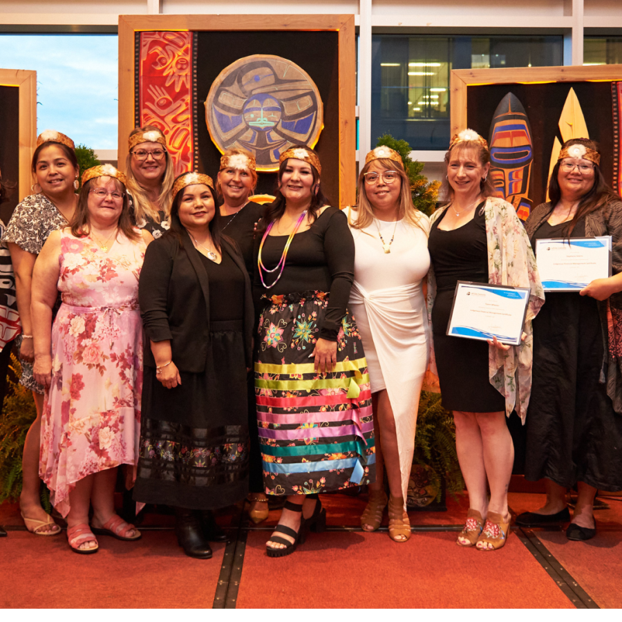 The first graduating class of the AFOA program.