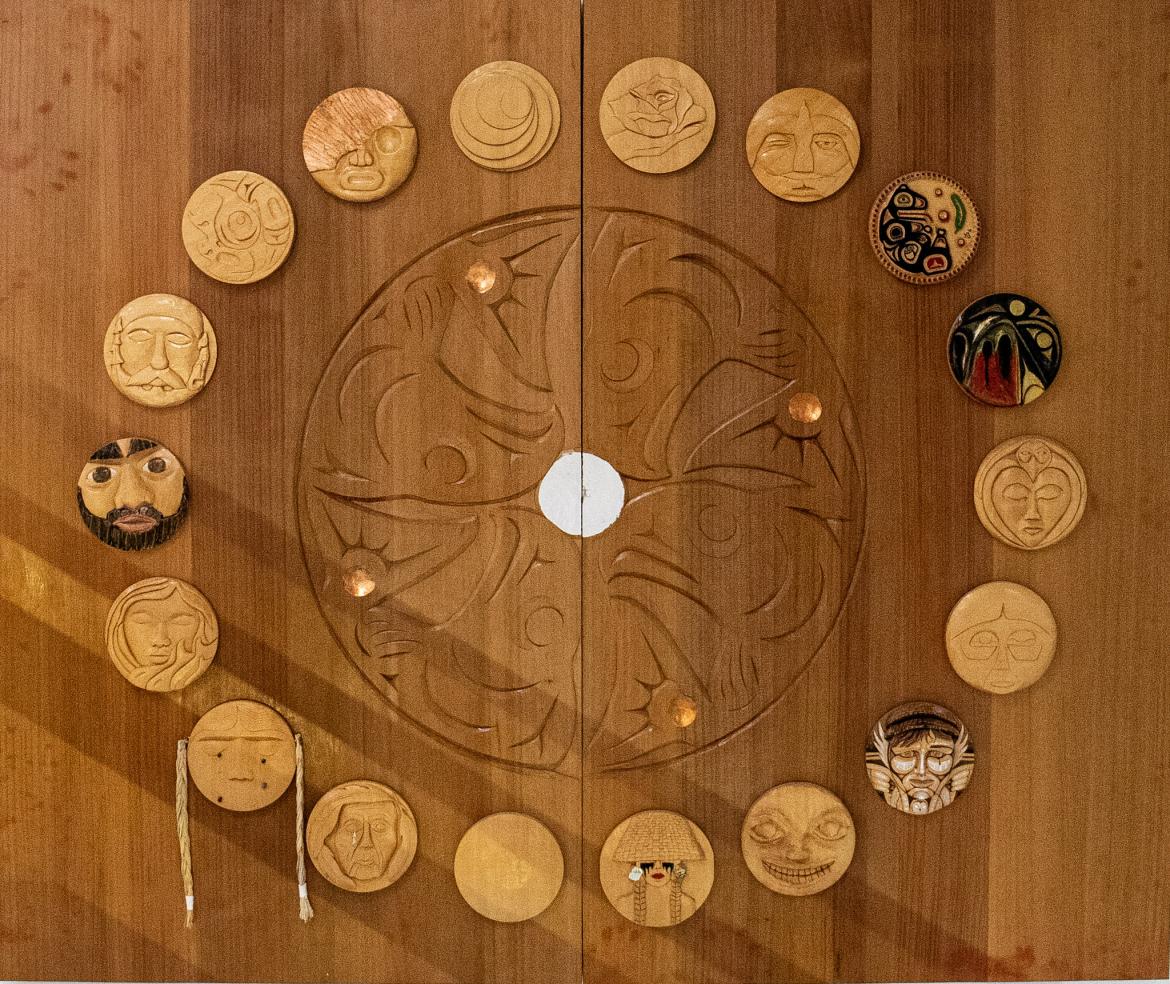'Abundance' located in the Langara T-Building.
