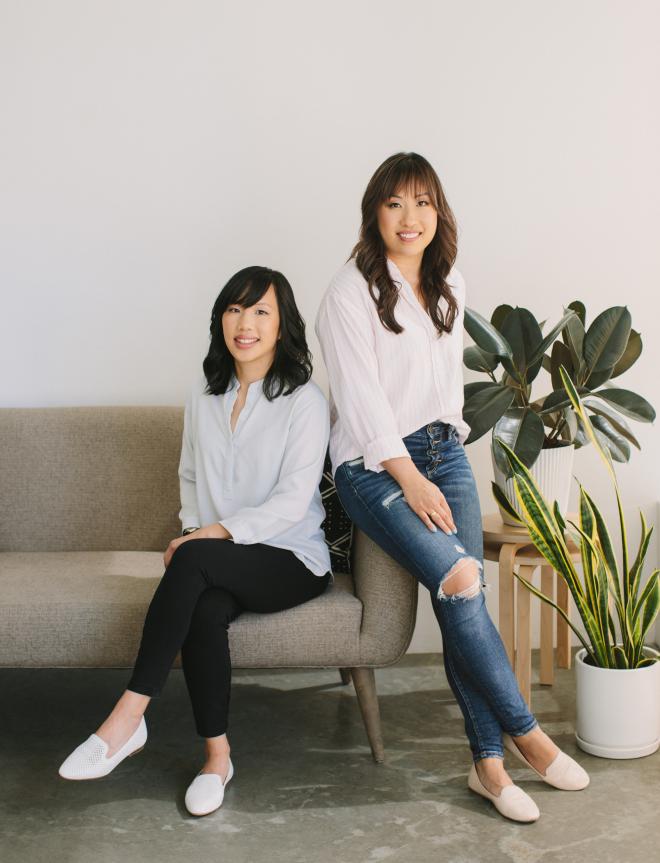 Christine Chee and Cassie Leung.