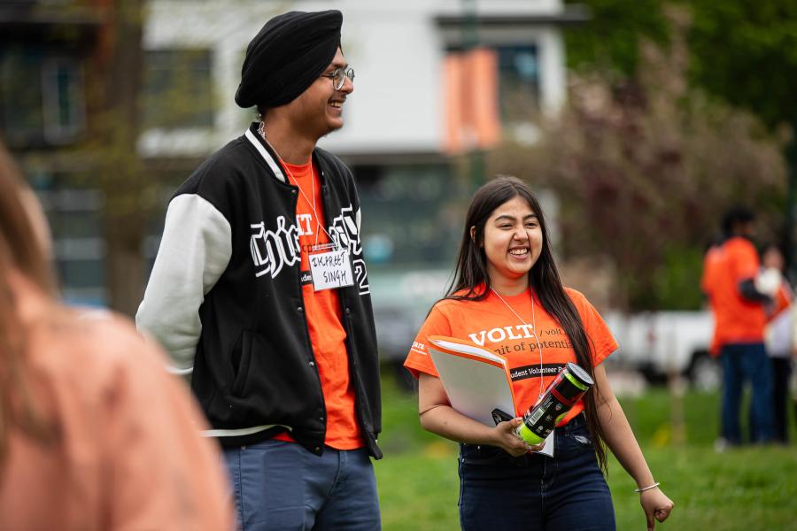 Langara VOLT volunteer